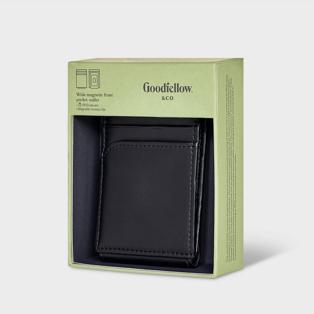 Men's RFID Card Case - Goodfellow & Co™ Black Product Image