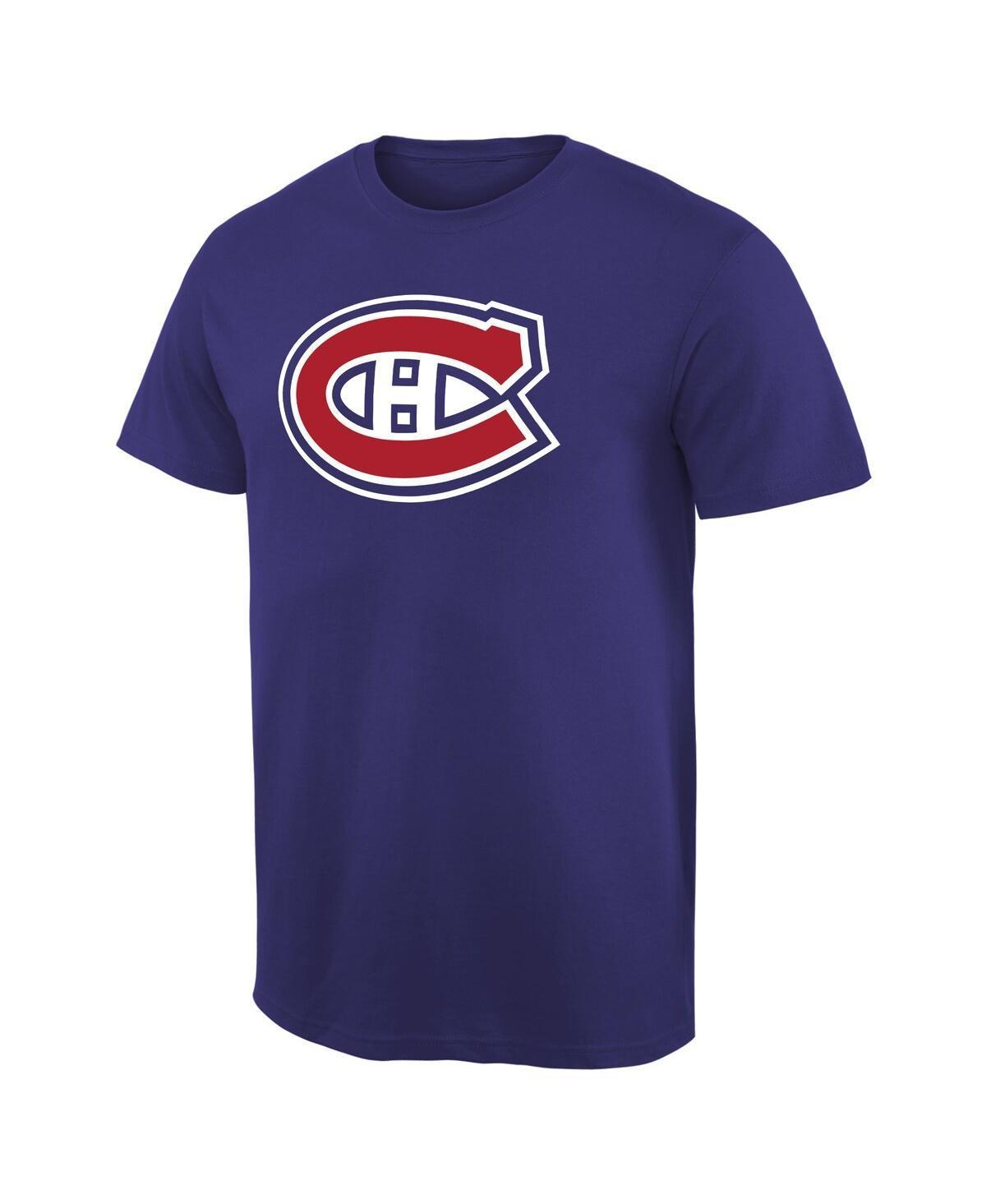 Mens Royal Montreal Canadiens Team Primary Logo T-Shirt Product Image