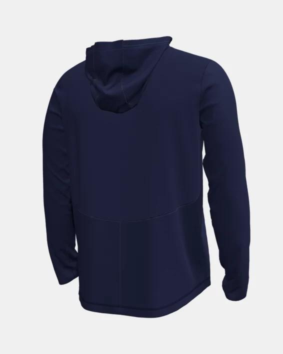 Men's UA Knockout Collegiate Long Sleeve Hooded Tee Product Image