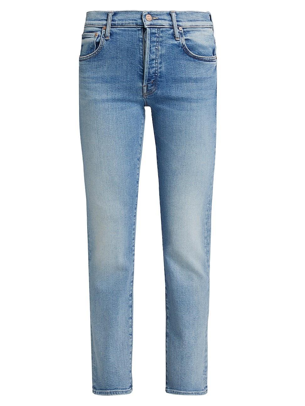 Womens Hiker Hover Mid-Rise Stretch Straight-Leg Jeans Product Image