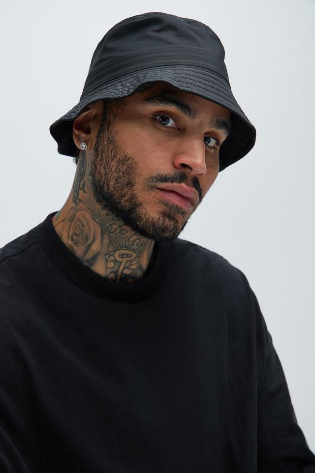 On A Trip Bucket Hat - Black Product Image