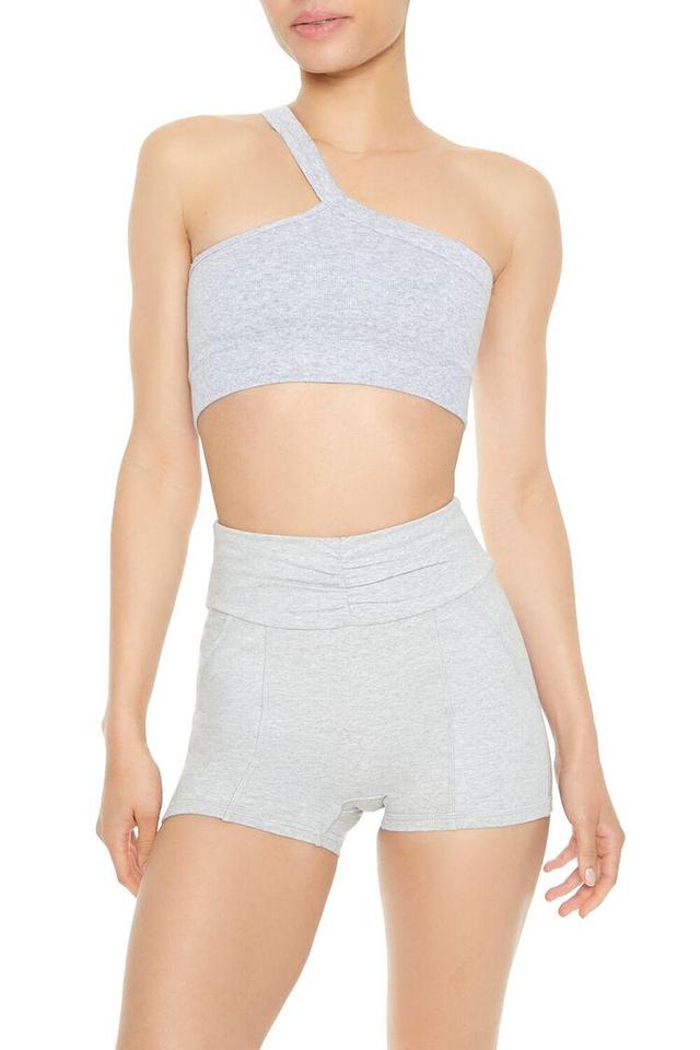 Seamless One-Shoulder Sports Bra | Forever 21 Product Image