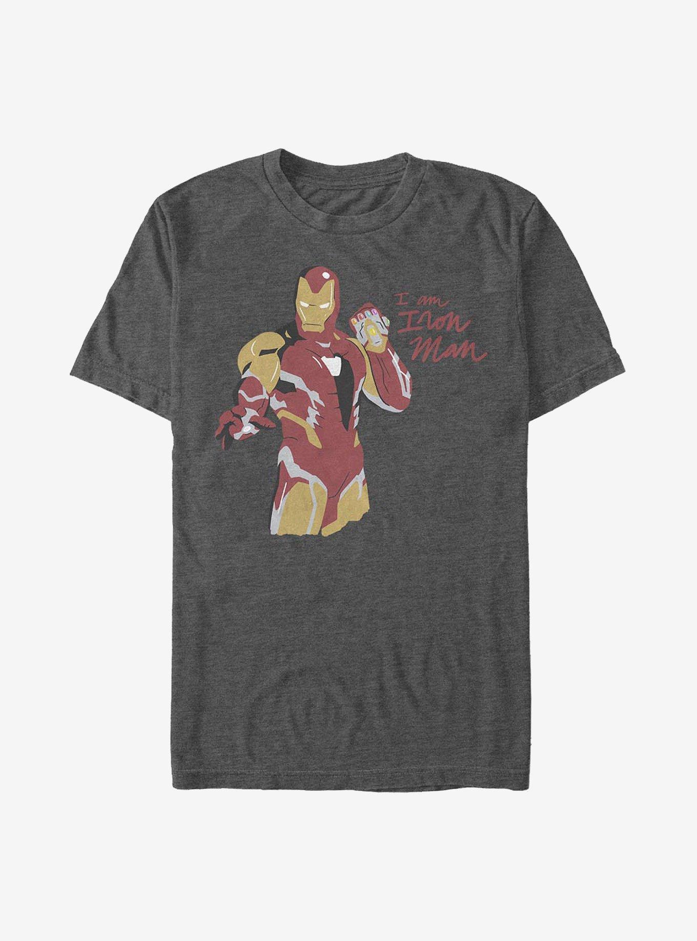 Marvel Iron Man Iron Scribbles T-Shirt Product Image