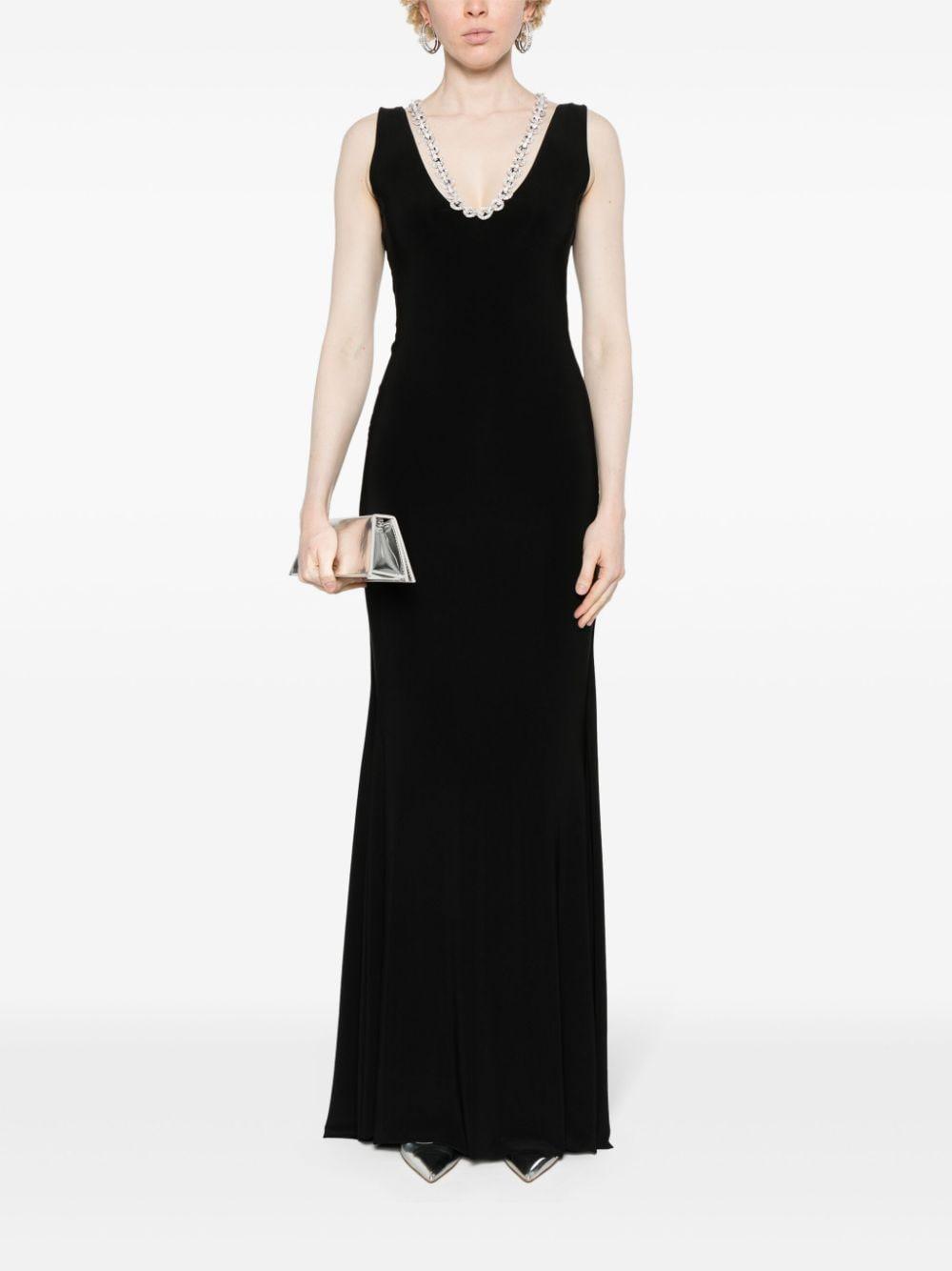 crystal-embellished maxi dress Product Image