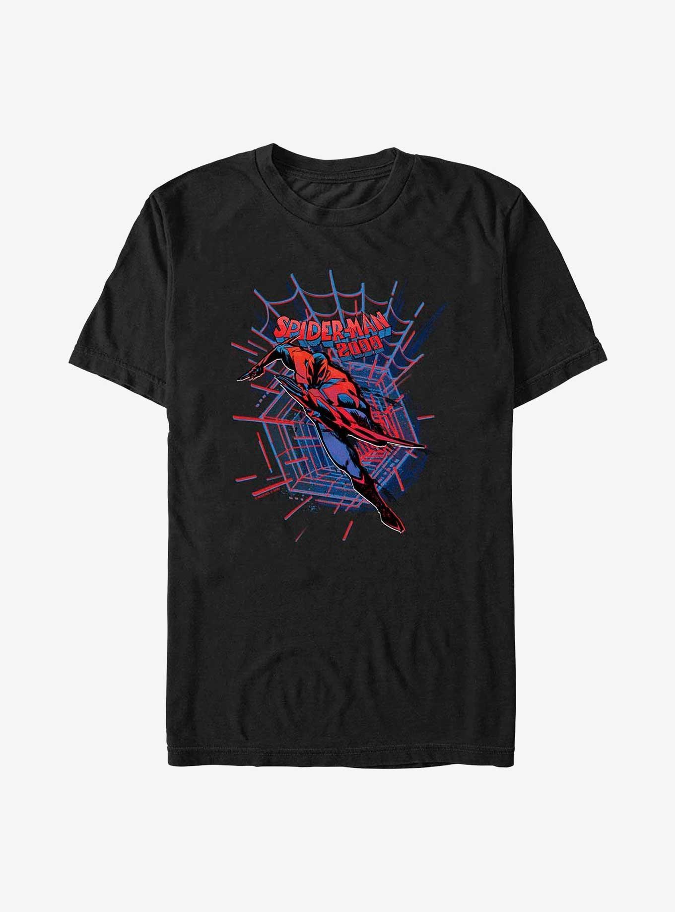 Marvel Spider-Man 60th Anniversary Spidey Web Evolution T-Shirt Product Image