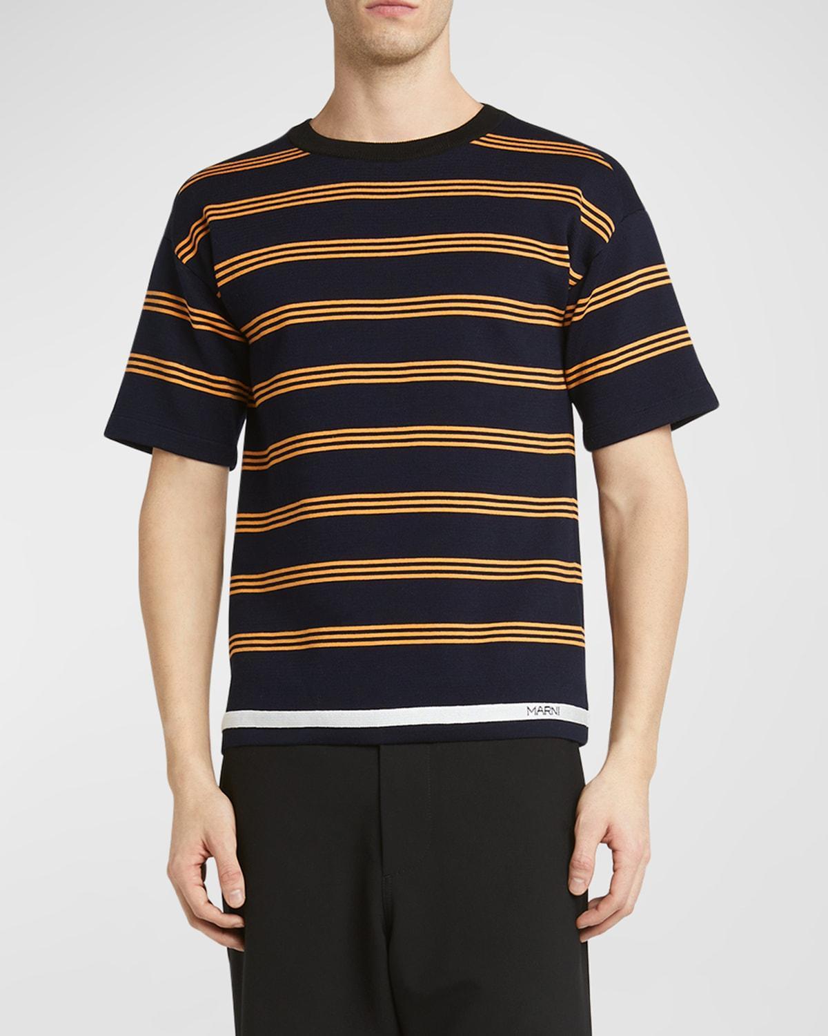 Mens Striped T-Shirt Product Image