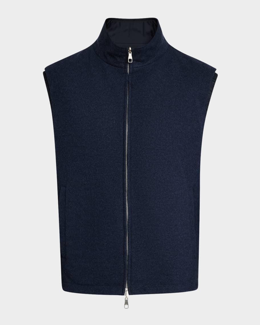 Men's Reversible Full-Zip Vest Product Image