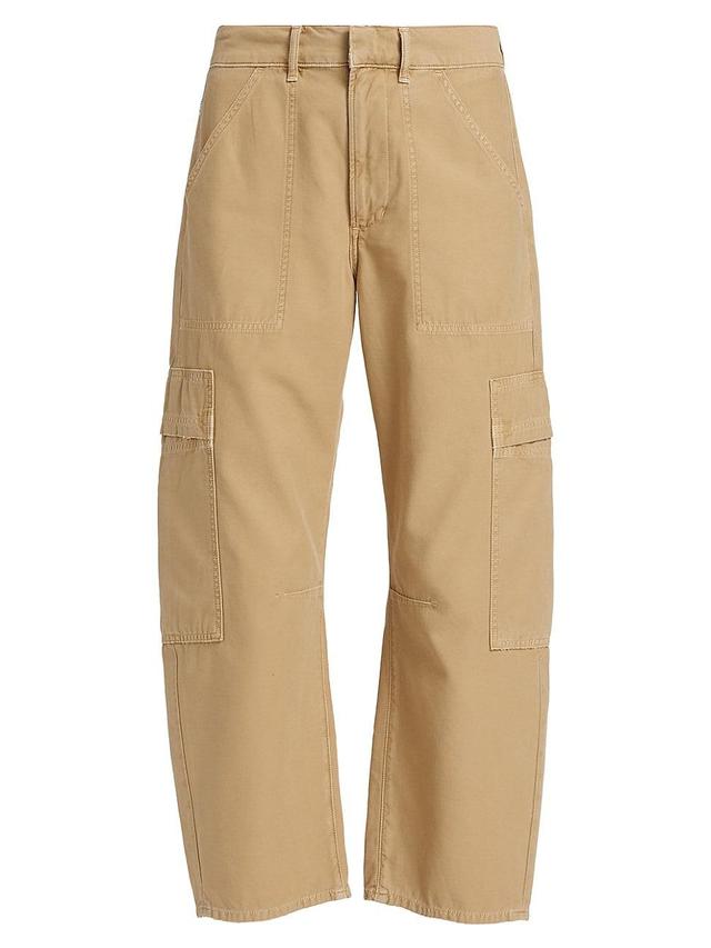 Womens Marcelle Cotton Twill Cargo Pants Product Image