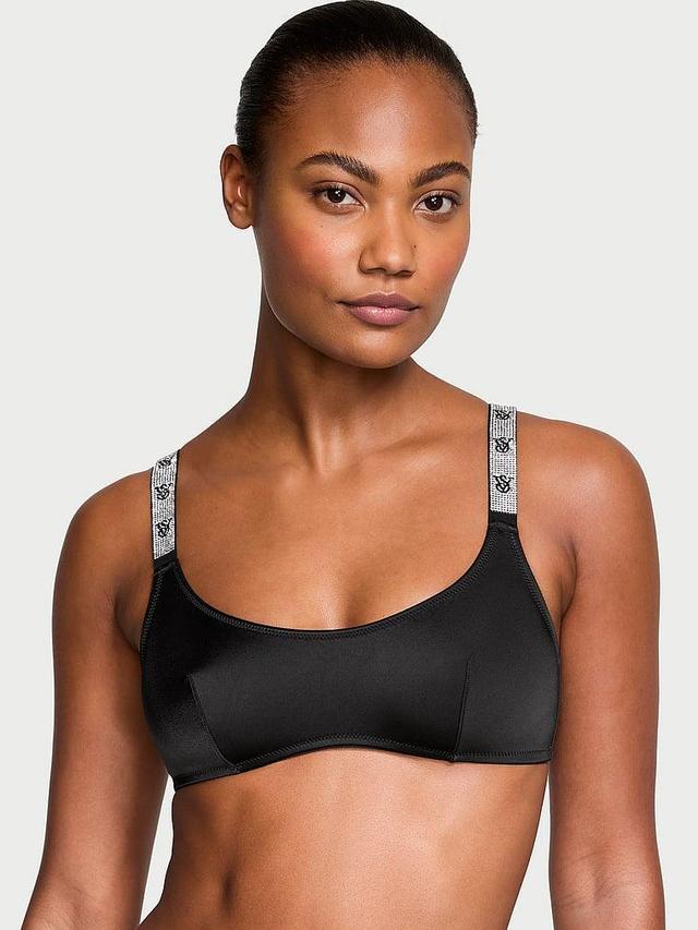 Shine Strap Scoop Bralette Product Image