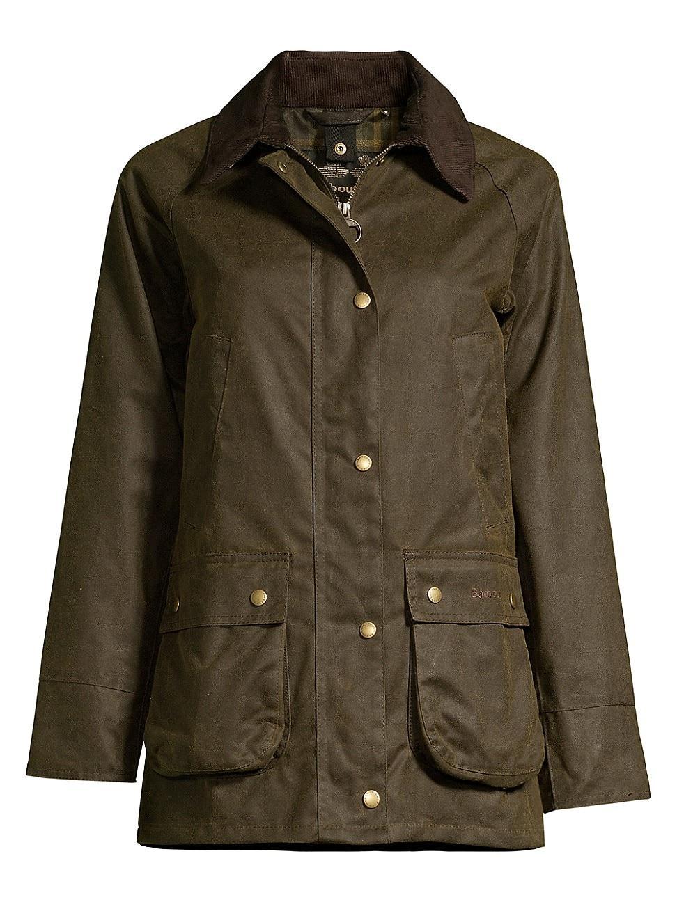 Womens Acorn Waxed Cotton Jacket Product Image