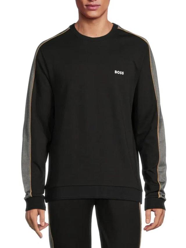 Logo-embroidered Sweatshirt In Black Product Image