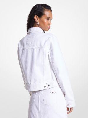 Womens Four Pocket Denim Jacket Product Image