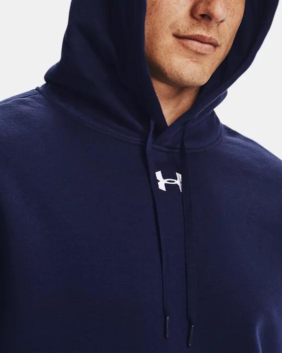 Men's UA Hustle Fleece Hoodie Product Image