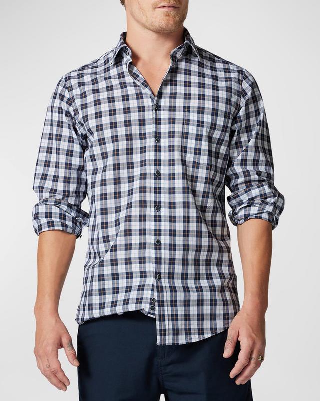 Mens Mount Albert Check Sport Shirt Product Image