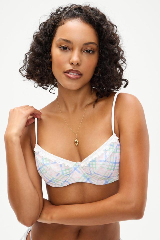 x DJERF AVENUE Matilda Underwire Bikini Top - Cottage Meadow Product Image