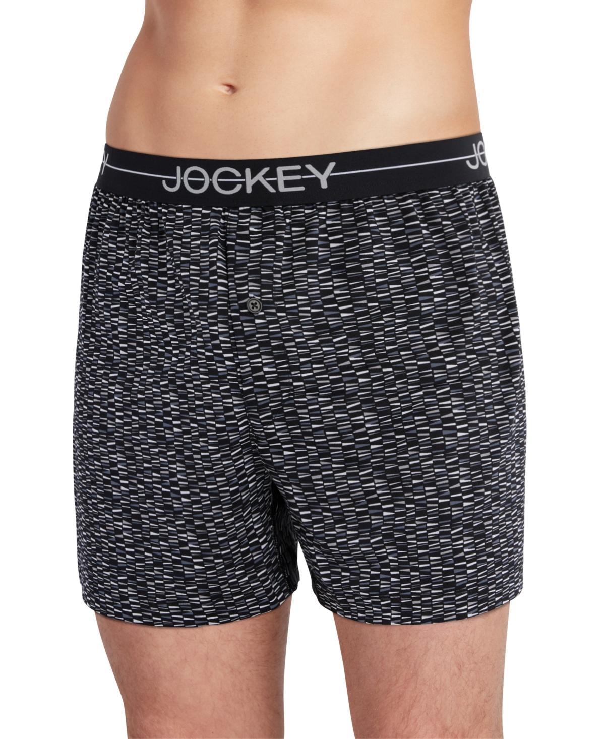 Jockey Mens Stretch Moisture-Wicking Boxers Product Image