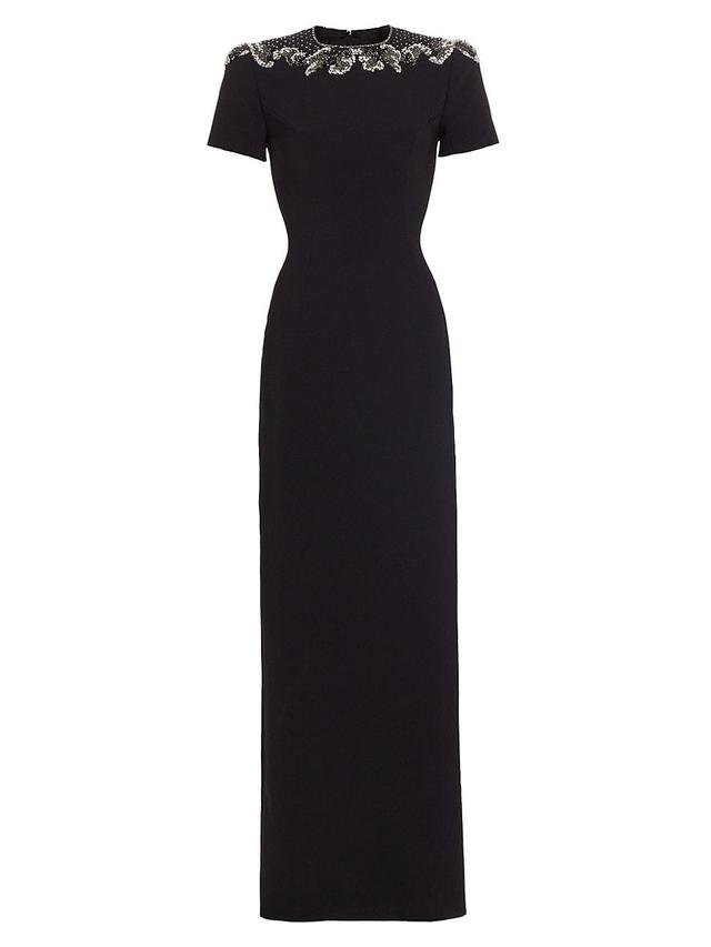 Womens Lana Jewel-Neck Column Gown Product Image