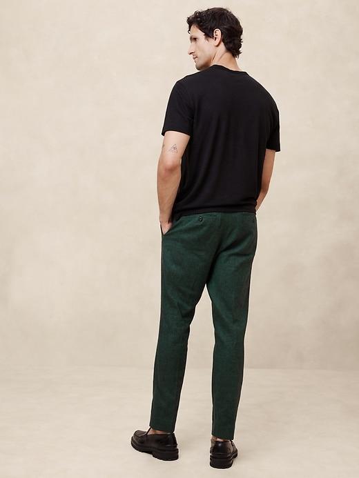 Tailored-Fit Linen-Blend Trouser Product Image