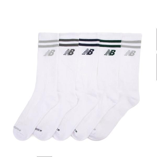 Mens New Balance Performance Crew Socks 5 Pack Product Image