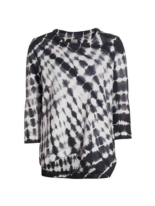 Womens Midnight Tie-Dye Lounge Top Product Image