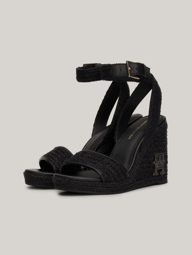 Tommy Hilfiger Women's TH Logo Rope High Wedge Sandal Product Image
