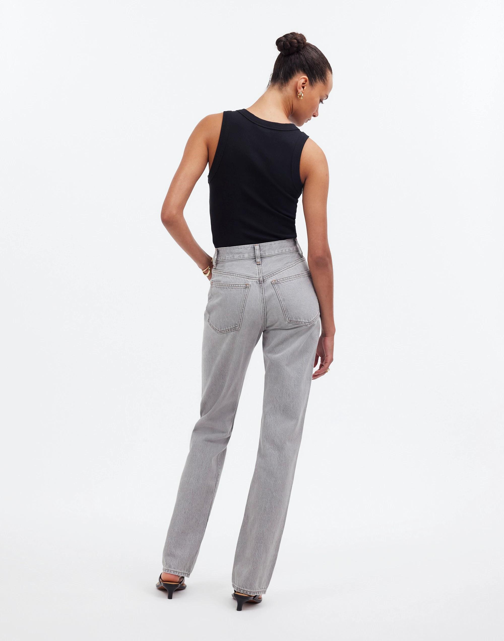 The '90s Straight Jean in Heywood Wash: Cross Tab Edition Product Image