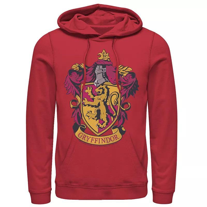 Mens Harry Potter Gryffindor House Crest Graphic Pullover Hoodie Product Image