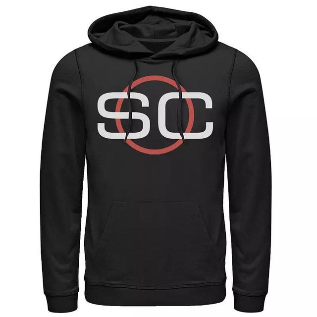 Mens ESPN SportsCenter Red & White Circle Logo Hoodie Product Image