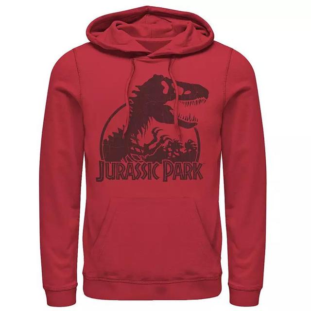 Mens Jurassic Park Classic T-Rex Skeleton Logo Hoodie Product Image