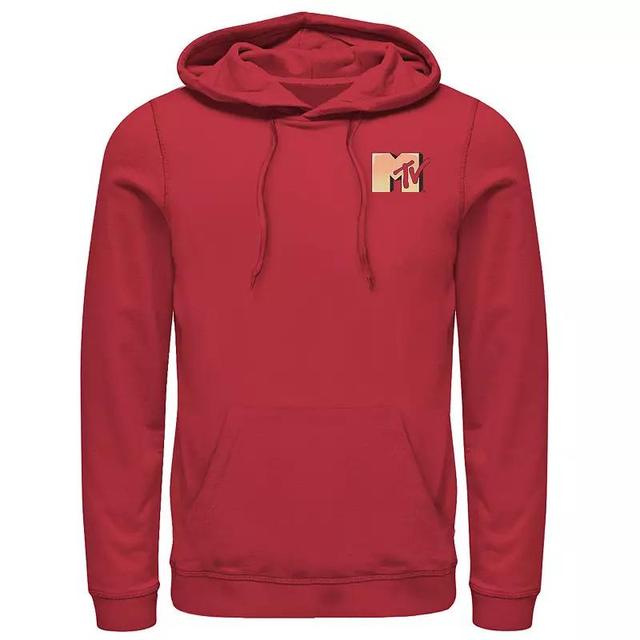 Mens MTV Music Television Gradient Left Chest Logo Hoodie Product Image