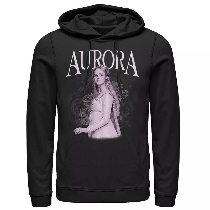 Disneys Maleficent Aurora Pink Hue Portrait Mens Hoodie Product Image