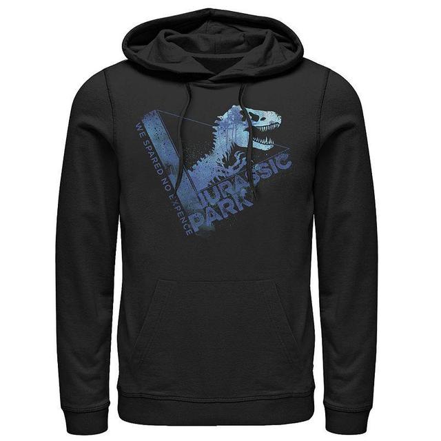 Mens Jurassic Park We Spared No Expense Blue Mist Pullover Hoodie Product Image