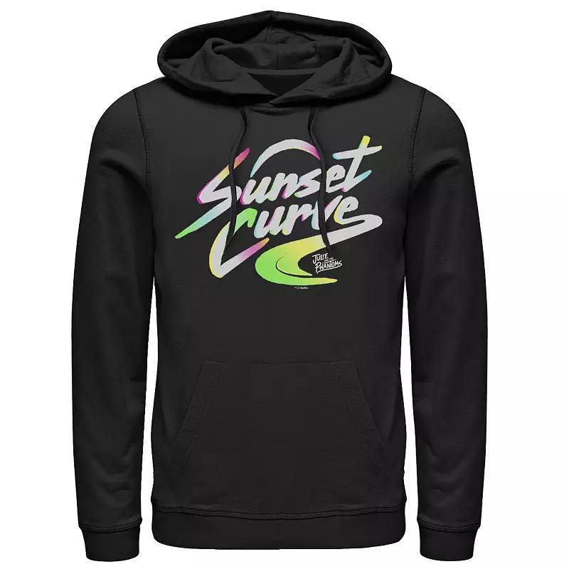 Mens Julie And The Phantoms Sunset Curve Logo Hoodie Product Image