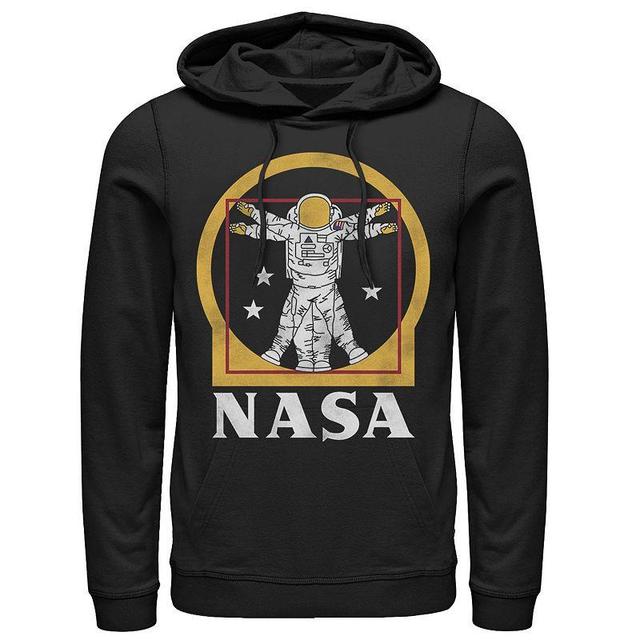 Mens NASA Vitruvian Astronaut Hoodie Product Image