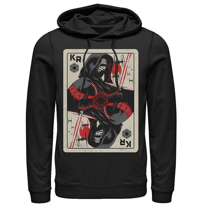 Mens Star Wars Kylo Playing Card Hoodie Product Image