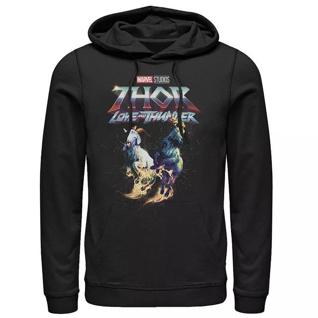 Mens Marvel Avengers Endgame Mom I Love You 3000 Iron Man Fill Hoodie Black Product Image