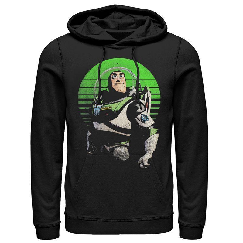 Mens Disney / Pixar Toy Story Sight On Stars Hoodie Black Product Image