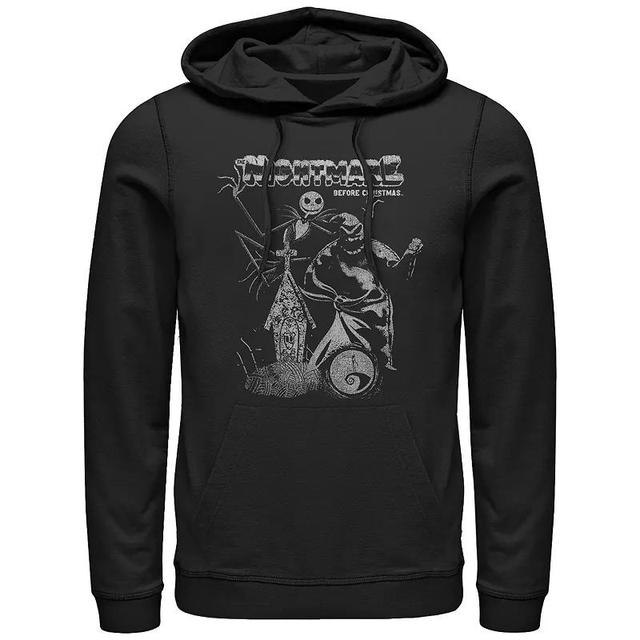 Disneys The Nightmare Before Christmas Vintage Poster Mens Graphic Hoodie Product Image