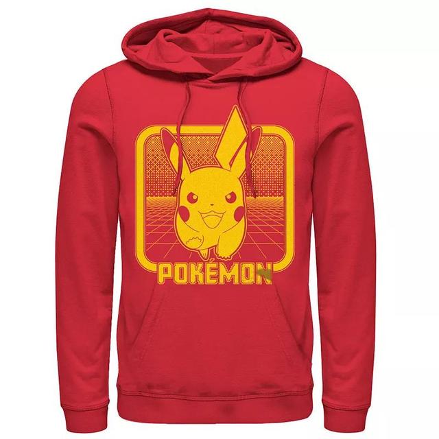 Mens Pokmon Retro Digital Pikachu Hoodie Product Image