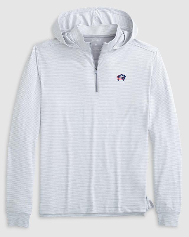 Colorado Avalanche Hybrid Performance 1/4 Zip Hoodie Product Image