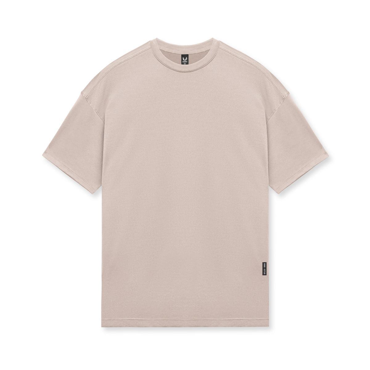 0715. Core Mesh Oversized Tee - Chai Product Image