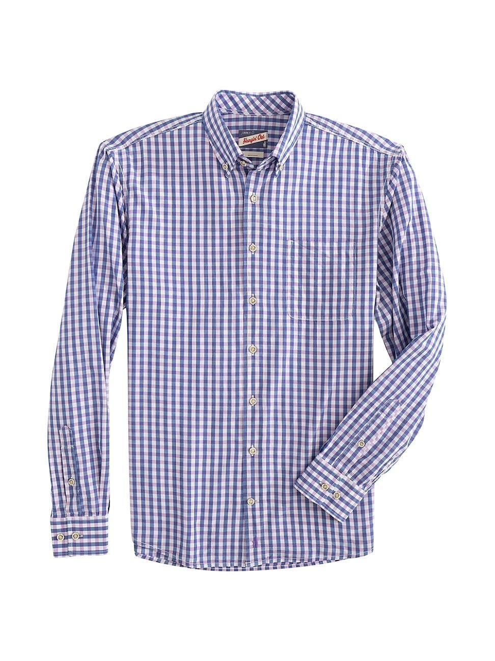 johnnie-O Abner Hangin Out Woven (Malibu ) Men's Clothing Product Image