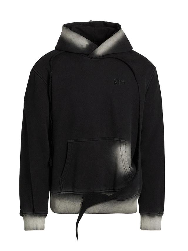 Mens Dion Faded Distressed Hoodie Product Image