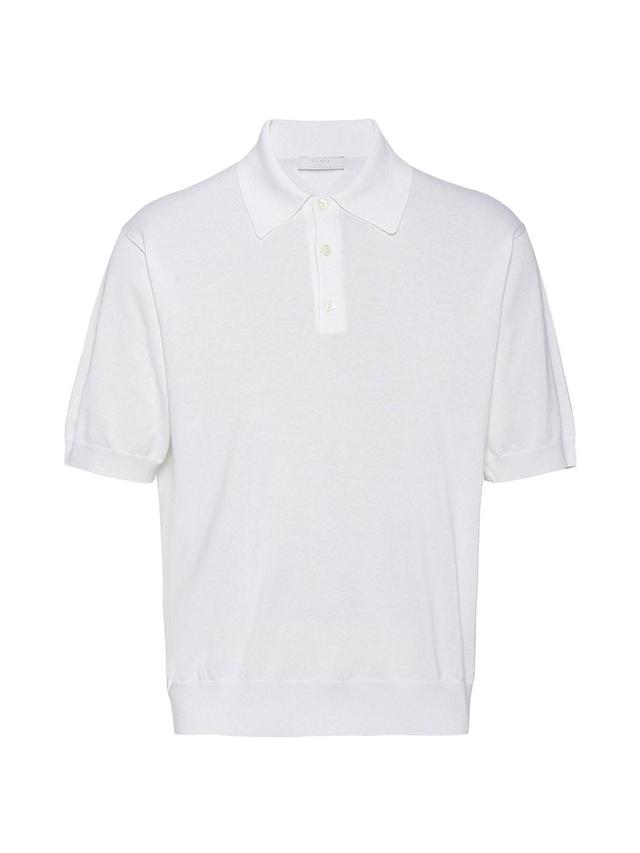 Mens Cotton Polo Shirt Product Image