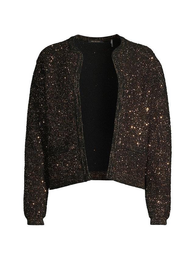 Womens Penelope Sequined Cardigan Product Image