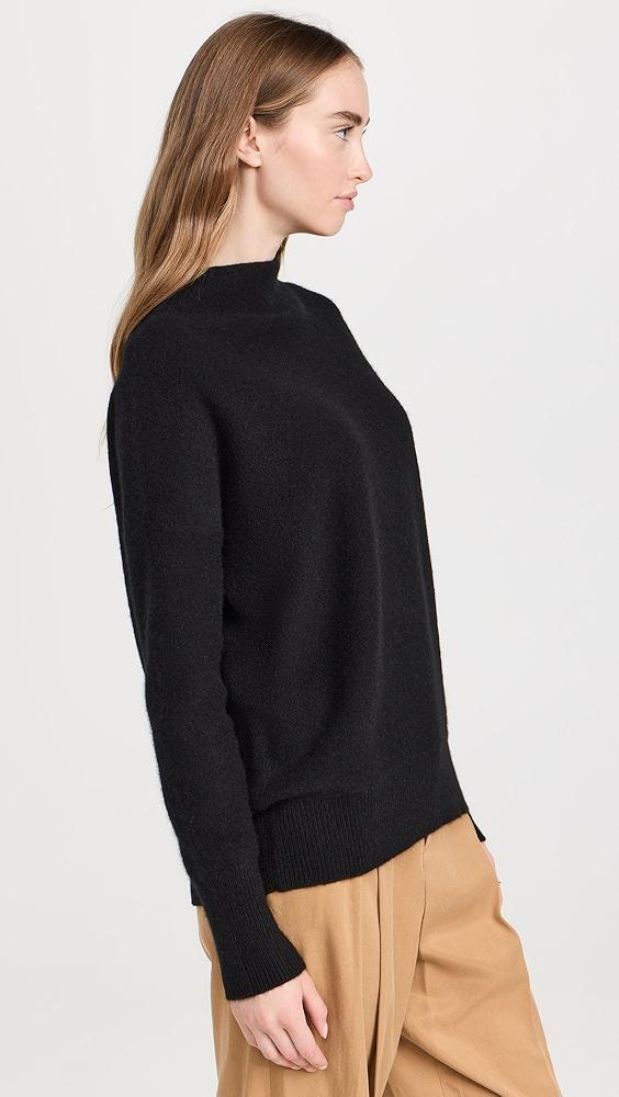 Vince Boiled Funnel Neck Pullover | Shopbop Product Image