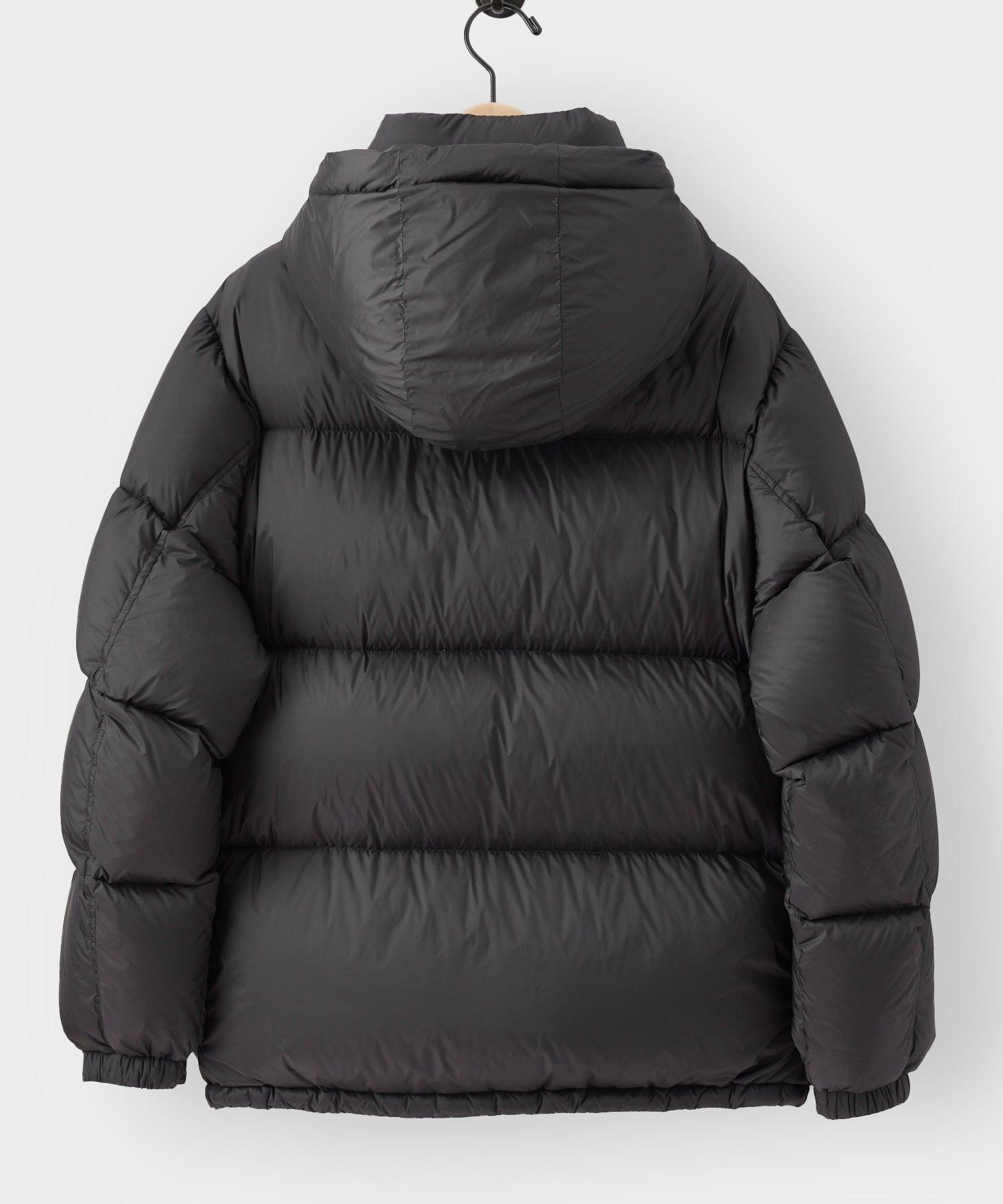 Italian Short Tech Down Parka in Black Product Image