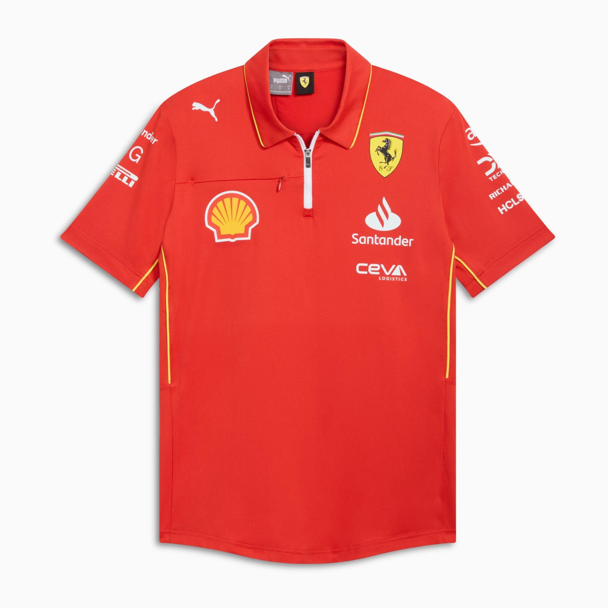 Scuderia Ferrari Team Pro Men's Polo Tee Product Image