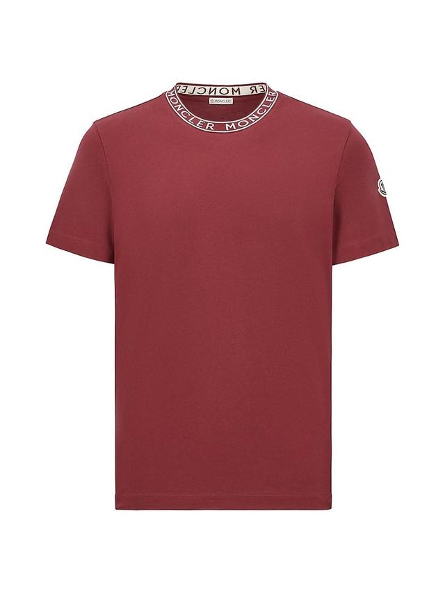 Mens Logo Knit Neck T-Shirt Product Image