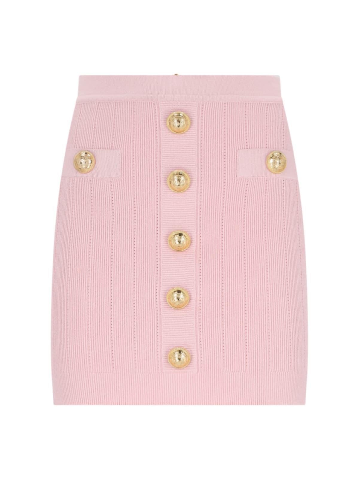 BALMAIN Skirts In Pink Product Image